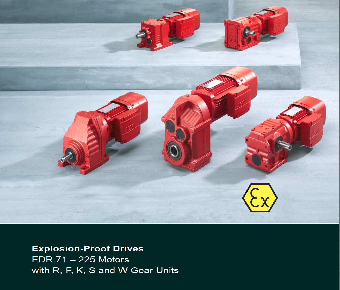 Мотор-редукторы и редукторы SEW Eurodrive DRN IE3