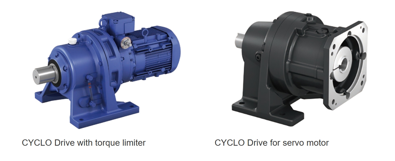 مخفض السرعة الحلقي SUMITOMO CYCLO Drive مع محدد عزم الدوران