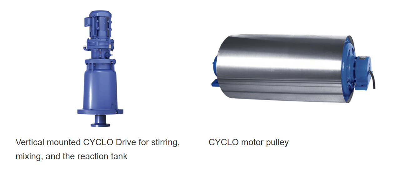 مخفض السرعة الحلقي الرأسي SUMITOMO CYCLO Drive للخلاطات وخزانات المزج